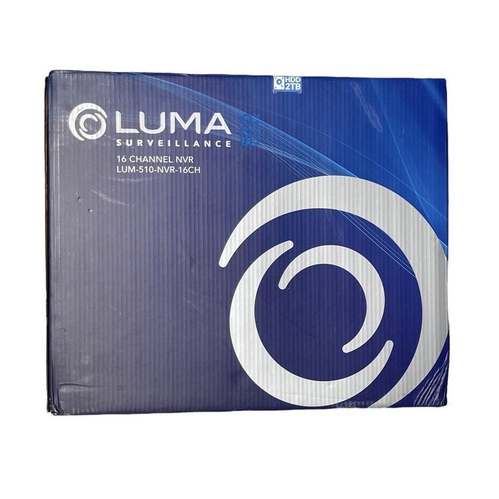 LUMA LUM-510-NVR-16CH-1T Surveillance 510 Series 4-Channel NVR No HDD